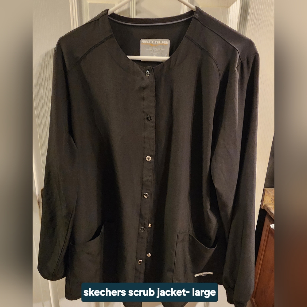 Skechers Women's Black Button Down Jacket